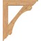 Ekena Millwork Legacy Traditional Smooth Bracket w/ Offset Brace, Western Red Cedar, 7 1/2"W x 38"D x 44"H BKT0806X38X44LEC01SWR - alternate 3